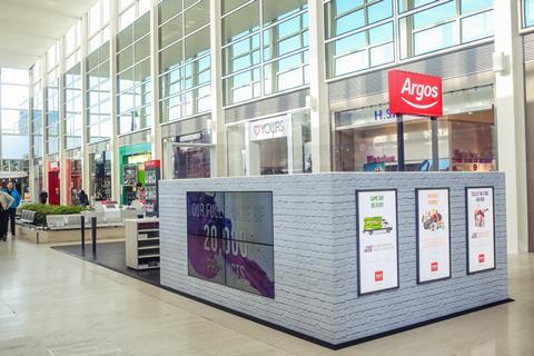 Argos pop up mk centre 7